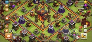 Conta de Clash of Clans com CV nível 10 upada 90%