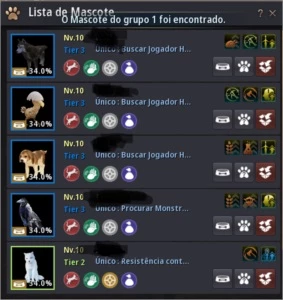 Conta Black Desert SA, Arqueiro/Mago 62, 576 GS 276 PA,300DP