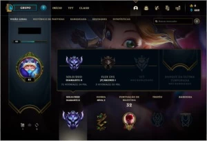 CONTA SMURF D2 61% WR NO PRECINHO - League of Legends LOL