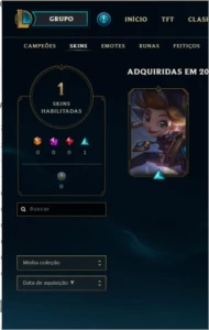 CONTA SMURF D2 61% WR NO PRECINHO - League of Legends LOL