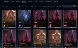 Conta lol gold 4 129 champs 64 skins lvl 46 - League of Legends