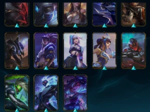 conta lol low elo/lv com skins - League of Legends