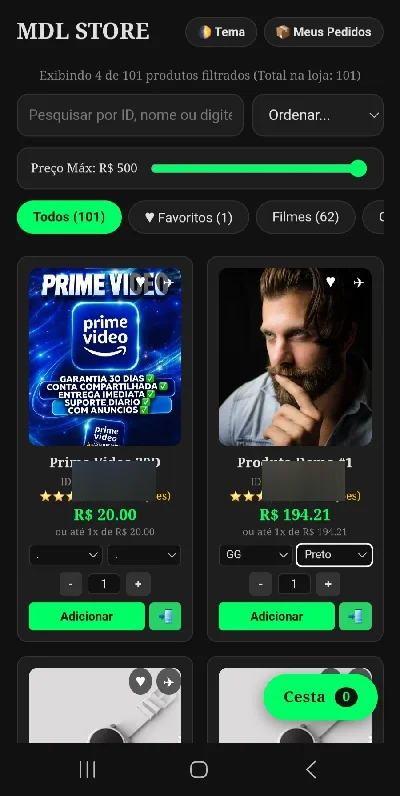 Template Premium Vendas Digitais Blogger - Arte Digital Artes Canva