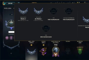Prata 2 com TODOS os Champs e 297 Skins ( ADC / JG / MID )
