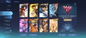 Conta Mobile Legends ex imortal