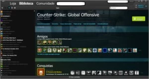 Conta steam level 168 com 214 jogos