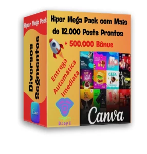 Pack Canva +12.000 Posts Prontos