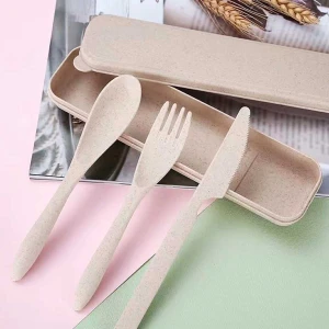 Kit Talher Sustentável com Estojo Personalizado