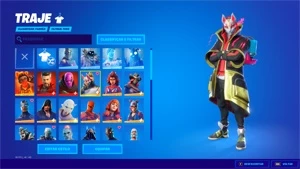 conta de fortnite com passe atual e skins raras