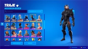 conta de fortnite com passe atual e skins raras
