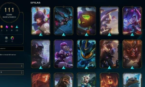 CONTA LOL - LVL 175 - 145 Champions -111 Skins - FULL ACESSO - League of Legends