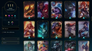 CONTA LOL - LVL 175 - 145 Champions -111 Skins - FULL ACESSO - League of Legends