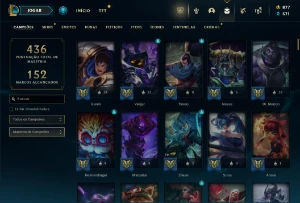 CONTA LOL - LVL 175 - 145 Champions -111 Skins - FULL ACESSO - League of Legends