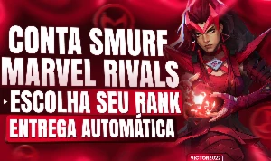 Conta smurf Marvel Rivals. - Outros