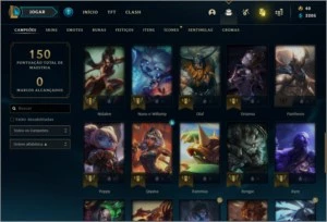 CONTA LOL PLATINA 1 (MMR BOM) - LEAGUE OF LEGENDS