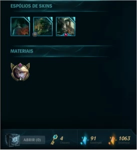 Conta de LOL Diamante V- 32 campeões /12 skins /3 Reembolso - League of Legends