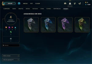 CONTA MONO ZED1 - League of Legends LOL