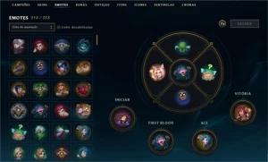 Conta LOL com SKINS/ICONES raros e todos os campeões - League of Legends