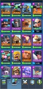 Conta Clash Royale
