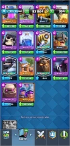 Conta Clash Royale
