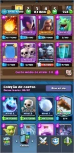 Conta Clash Royale
