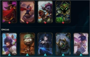 Conta LOL Platina3 80 Skins 110 Champs - League of Legends