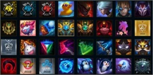 LOL CONTA, 145 SKINS, ALL CHAMPIONS ícone challenger - League of Legends