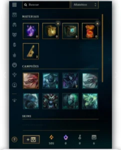 Conta Smurf Diamante 4 - Sem Risco De Ban Handmade - League of Legends LOL