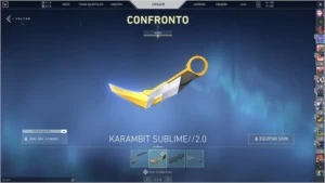 CONTA BETA VALORANT + KARAMBIT SUBLIME 2.0