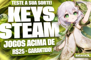 Steam Keys Aleatorias || Jogos 25-500R$