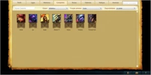 CONTA COM SKIN ULTRA RARA - League of Legends LOL