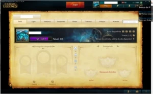 CONTA COM SKIN ULTRA RARA - League of Legends LOL