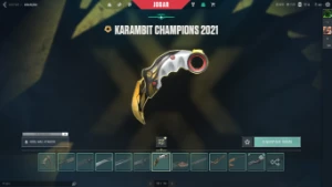 Conta de Valorant Level - 264 com várias skins