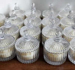 Vela Aromática Bomboniere Personalizada Casamento - Artesanato e Personalizados