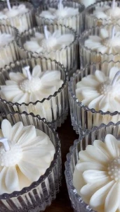 Vela Aromática Bomboniere Personalizada Casamento - Artesanato e Personalizados