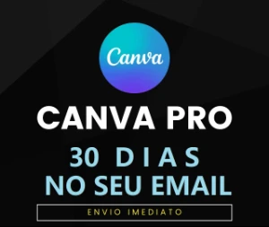 Canva Pro ▶ 30 Dias No Seu Email - O Mais Barato Do Site (En - Assinaturas e Premium