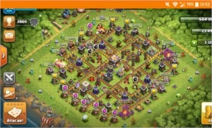 conta clash of clans CV 10 full recém CV 11