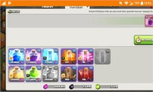 conta clash of clans CV 10 full recém CV 11