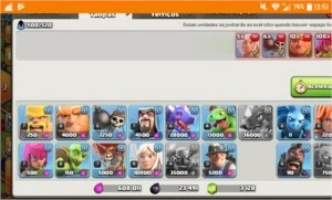conta clash of clans CV 10 full recém CV 11