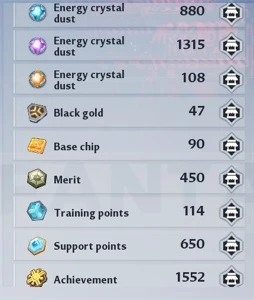 TOWER OF FANTASY CONTA / 23K CP/ 20 SSR's / SHIRO C4/CROW C4