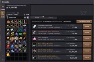 CONTA BLACK DESERT SA -MUSAH 570 GS PET T4/T3 P2W
