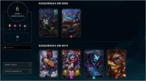 CONTA LVL 37 COM 30CHAMP E 13SKINS - League of Legends LOL