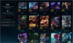 CONTA LVL 37 COM 30CHAMP E 13SKINS - League of Legends LOL