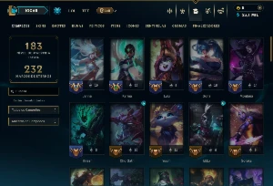 Unranked com 65 Champs e 23 Skins ( MAIN SUP ) - League of Legends LOL