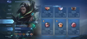 Conta Pro Móbile legends - Mobile Legends