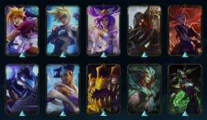 Conta League of Legends Full Acesso - 79 Champs e 156 Skins LOL