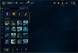 Smurf Platina 2, sem email confirmado. - League of Legends LOL
