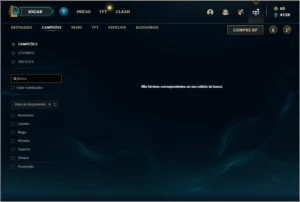 Conta Diamante 4, 64% de win rate, TODOS os champs e 78 skin - League of Legends LOL