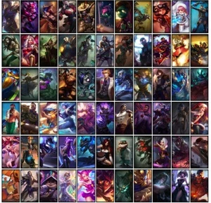 Conta LoL all champs plat1 decoy d2 - League of Legends