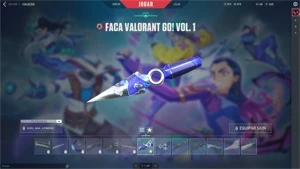 Conta valorant full acesso e já foi imortal 2, muitas skins